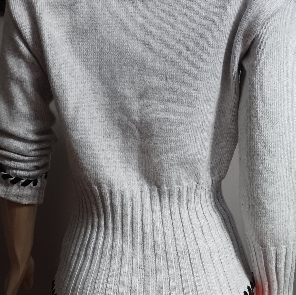 TRUTH by Republic NEW with tags Heather gray incredibly soft turtleneck sweater - Picture 2 of 10